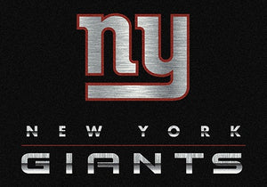 New York Giants Chrome Area Rug  NFL Area Rug - Fan Rugs