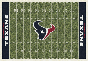 Houston Texans NFL Football Field Rug  NFL Area Rug - Fan Rugs