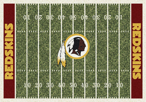 Washington Redskins NFL Football Field Rug  NFL Area Rug - Fan Rugs