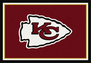 Kansas City Chiefs NFL Team Spirit Rug  NFL Area Rug - Fan Rugs