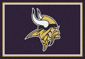 Minnesota Vikings NFL Team Spirit Rug  NFL Area Rug - Fan Rugs