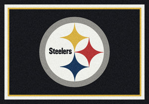 Pittsburgh Steelers NFL Team Spirit  NFL Area Rug - Fan Rugs
