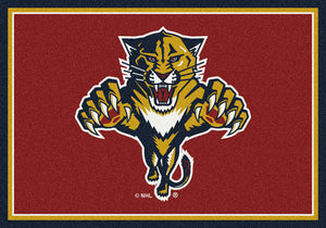 Florida Panthers NHL Team Spirit Rug  NHL Area Rug - Fan Rugs