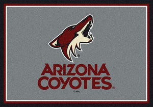 Arizona Coyotes NHL Team Spirit Rug  NHL Area Rug - Fan Rugs