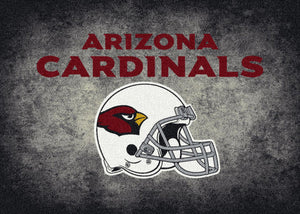 Arizona Cardinals NFL Team Distressed Rug  NFL Area Rug - Fan Rugs